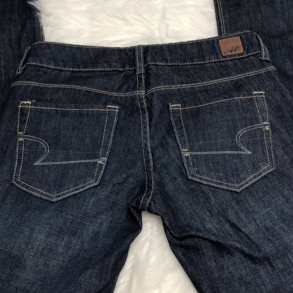 American Eagle 77 straight size 0 Reg dark wash - Picture 2 of 6